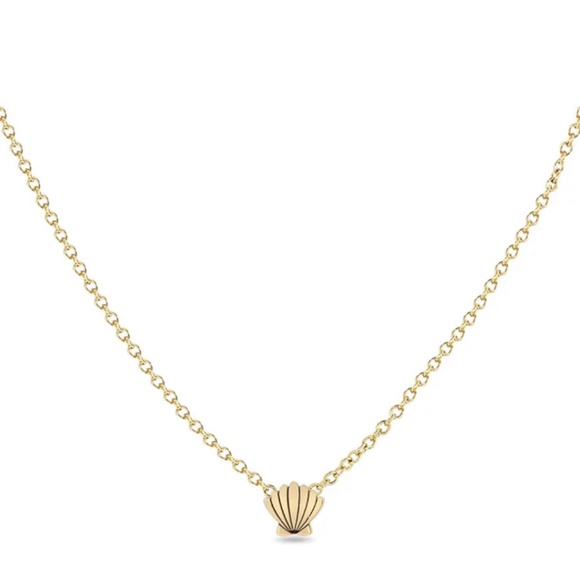 ZOE CHICCO 14K ITTY BITTY SEASHELL NECKLACE - Picture 1 of 2